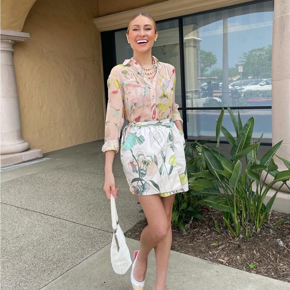 H&M conscious collection floral set - Picture 2 of 2